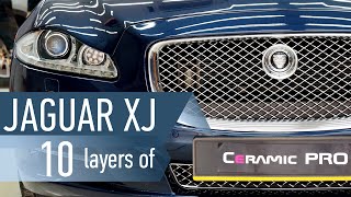 Jaguar XJ - Ceramic Pro 9H applied. Platinum package. WATCH in HD
