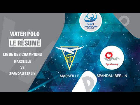 Résumé J6 LDC water polo - Marseille vs Spandau Berlin (12-7)