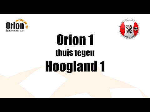 Orion 1 vs  Hoogland 1 (16 okt 2022)