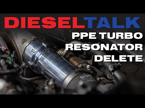 Diesel Talk | PPE Turbo Resonator Delete Install + Overview - 3.0L Duramax