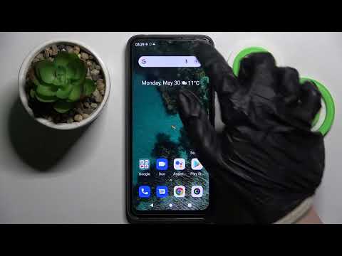 How to Erase Dialer App from Main Screen in Blackview A70 - Add Phone Icon to Home Screen