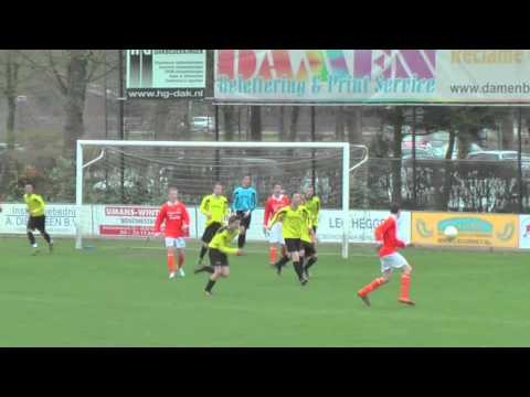 Meerssen B1 tegen Budel B1 26-03-2011