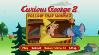 Curious George 2: Follow That Monkey DVD Menu (201