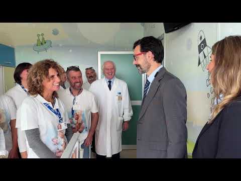 Conclusi i lavori di umanizzazione pittorica del Pronto soccorso pediatrico dell’ospedale Misericordia