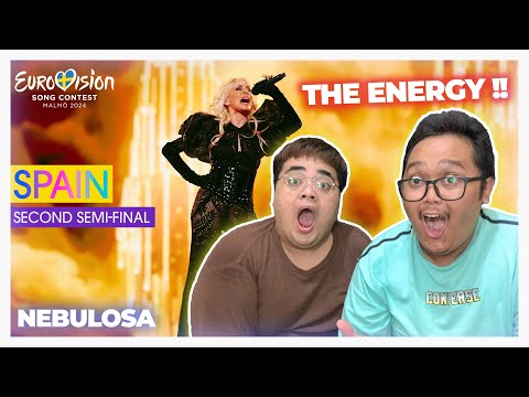 Nebulossa - ZORRA (LIVE) | Spain 🇪🇸 | Second Semi-Final | Eurovision 2024 REACTION