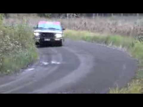 Patrik Flodin On Volvo 240 In Rally Uppsala - Патрик флодин волво