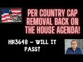 Removal of per country cap is back in the congress -  Eagle Act 2022 update
