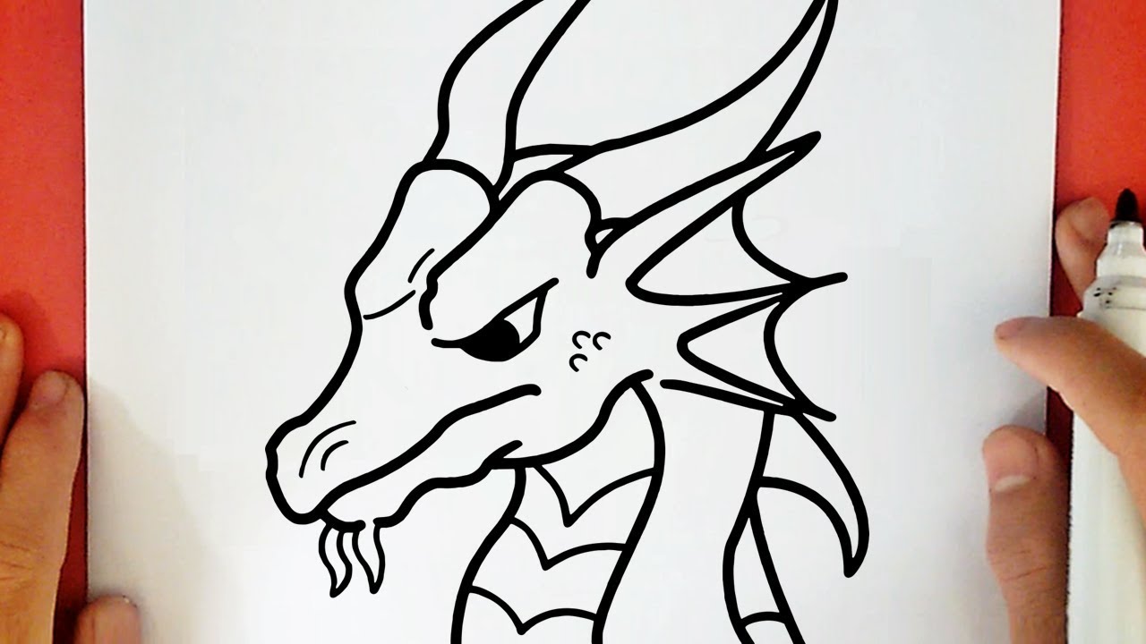 COME DISEGNARE UN DRAGO