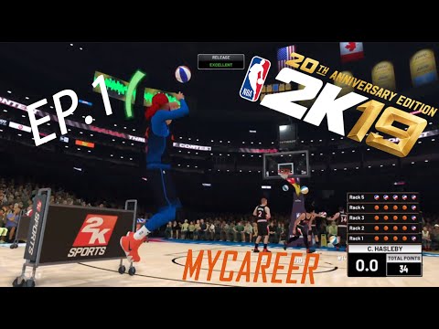EP1. NBA2K19 MYCAREER - 3-POINT CONTEST! STEPHEN CURRY IS OVERPOWERED!