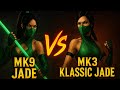 MK9 Jade Vs MK3 Klassic Jade Epic Mirror Match Battle