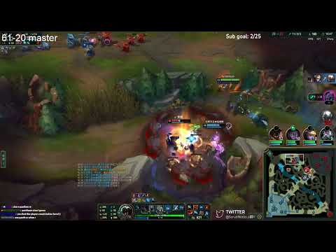 Scrubnoob smurfing in chinese super server Master Gm lobby