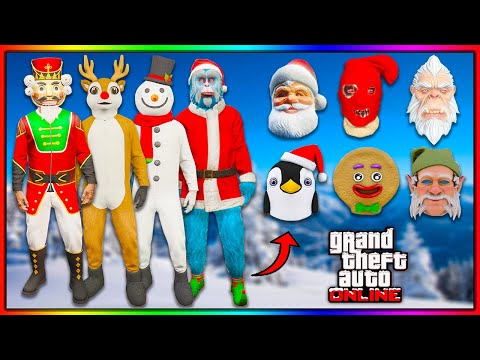 ALL *LIMITED TIME* CHRISTMAS CLOTHING IN GTA 5 ONLINE! Christmas 2025 DLC UPDATE!