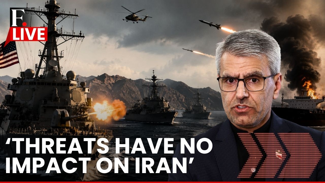 IRAN FM LIVE: Iran's Foreign Ministry Spokesperson Holds Amid Hormuz Showdown With US | US Iran War