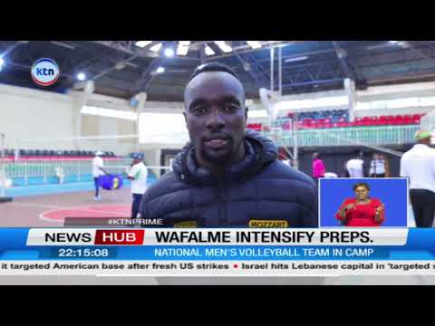 Kenya men’s volleyball team intensifies training for CAVB qualifiers