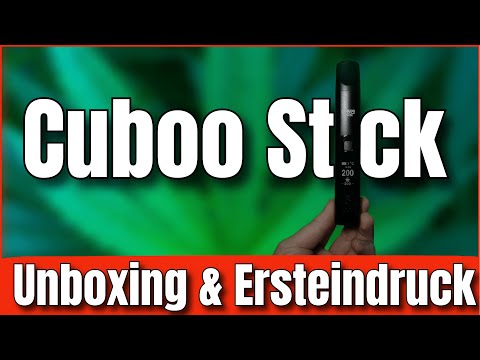 DER DRÖHN-STIFT - Cuboo Stick Vaporizer Unboxing und Ersteindruck