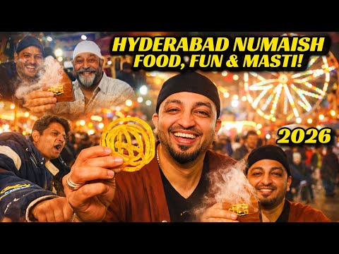 Hyderabad Nampally Numaish 2026 Funny Tour | Crazy Food & Fun!
