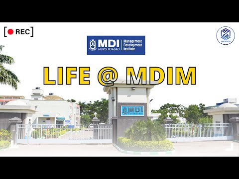 LIFE AT MDIM | Campus Life | MDI | MDIM | MDI Murshidabad