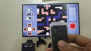 First look - Tankshoot 2D 2 player game for Android TV devices played with Bluetooth Gamepads