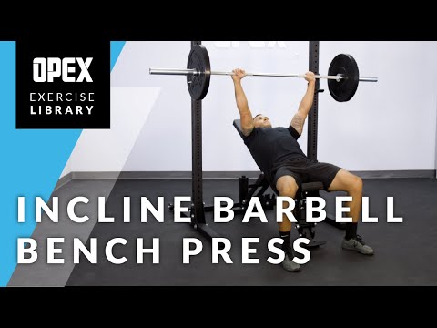 Watch Barbell Incline Bench Press on YouTube