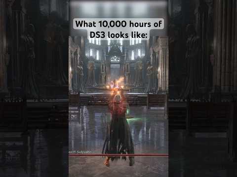 What 10,000 Hours of Dark Souls 3 looks like