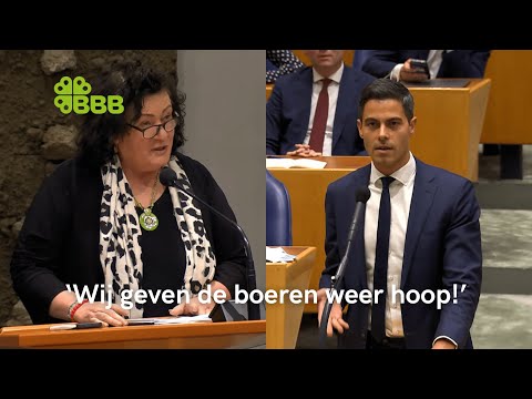 Caroline van der Plas tegen Rob Jetten (D66): 'Het is verschrikkelijk wat de boeren is aangedaan!'