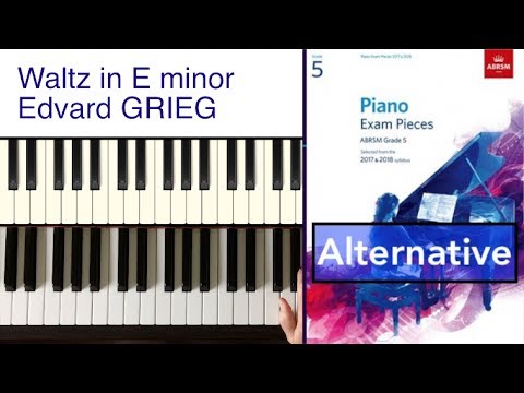 GRIEG Waltz in E minor (no.7), from op.38