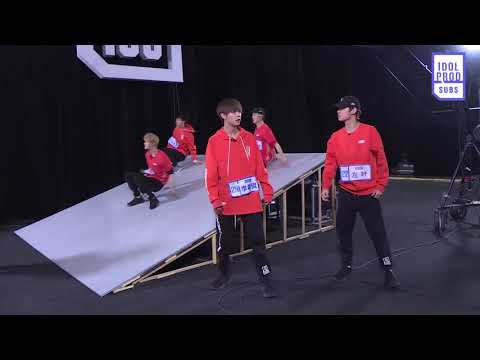 [ENG] Idol Producer EP7 Behind the Scenes: 《Sheep》 Team backstage practice