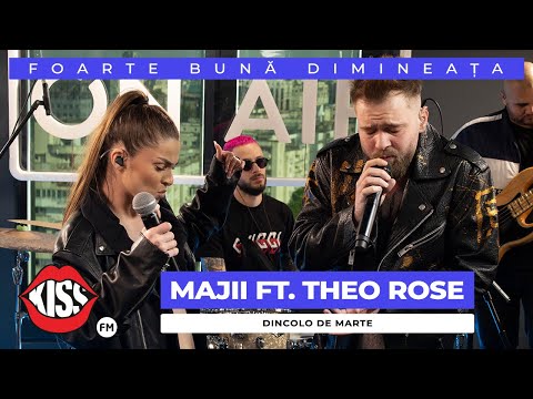 MAJII feat. THEO ROSE - Dincolo de Marte (Cover Live @ Foarte Bună Dimineața)