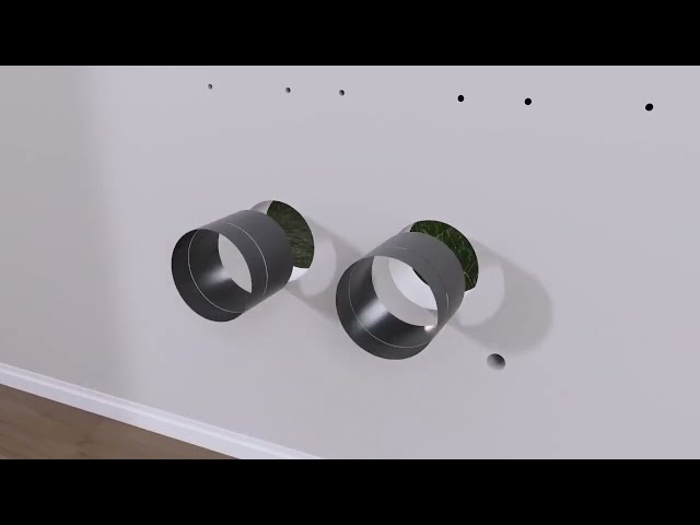 electriQ iQool 12000 BTU Wall Mounted Smart Air Conditioner with Heat Pump - No Outdoor Unit Needed