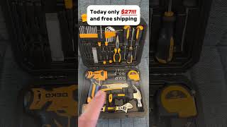 Ultimate 126-Piece Tools Set for DIY Projects! #deko #dekotools #DIY #christmas 