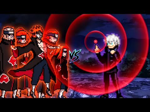 Pain V2 OP VS Limitless Gojo OP in Jump Force Mugen