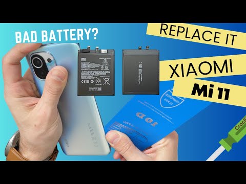 Xiaomi Mi 11 / Watch how to replace the BATTERY