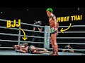 When A MUAY THAI Monster Moves To MMA 🔥 😵 Yodkaikaew vs. Alex Schild