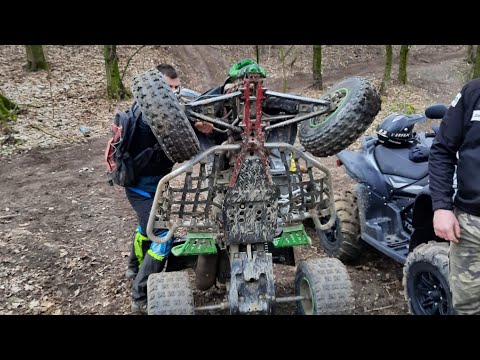 wiosna 2021 atv śrem (dachowanie błoto podjazdy awarie)