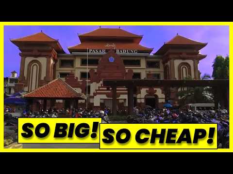 Bali’s CHEAPEST Night Market Food?! The PASAR BADUNG Adventure