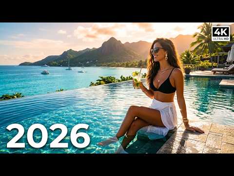 🌊 Best Deep House Mix 2026 🔥 Relaxing Tropical Summer Chill Vibes 4K UHD