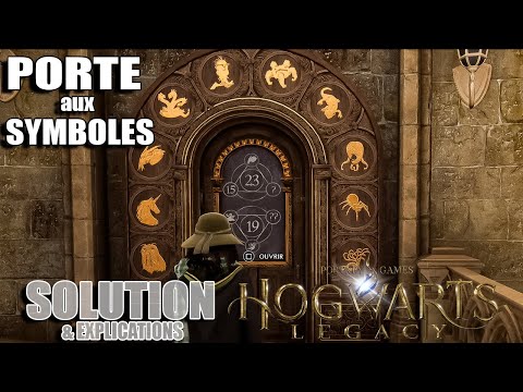 PORTE aux SYMBOLES 🔥 HOGWARTS LEGACY ASTUCE & SOLUCE