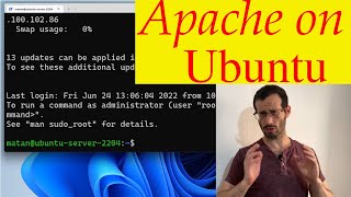 How to install and run Apache web server in Ubuntu Server 22.04