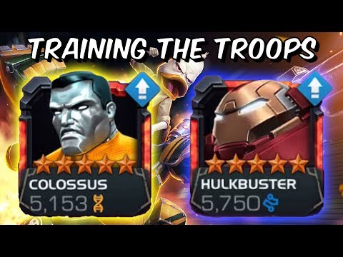 5 Star Colossus & Hulkbuster Rank Up & Gameplay - Marvel Contest Of Champions