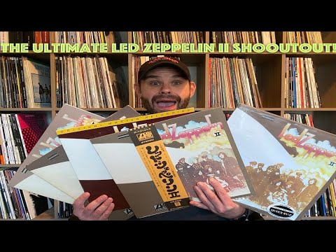 Led Zeppelin II Vinyl Record Shootout!!
