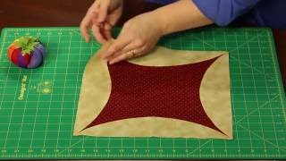 Sew Easy: How to Piece a Quilt -- Orange Peel Piecing