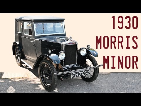 1930 Morris Minor goes for a drive
