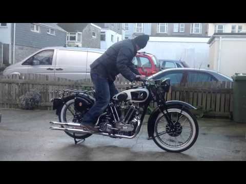 matchless model x 1939 ss100 les Phelps