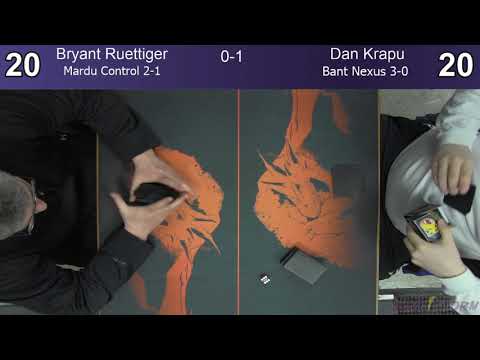 Bryant Ruettiger (Mardu Control) vs Dan Krapu (Bant Nexus) - Friday Night Standard 2/1/19