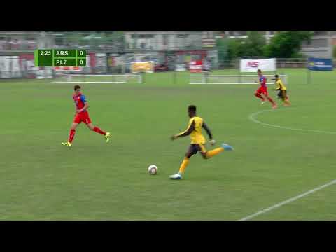 Bukayo Saka vs Viktoria Plzeň U16 Friendly (18/06/2017)