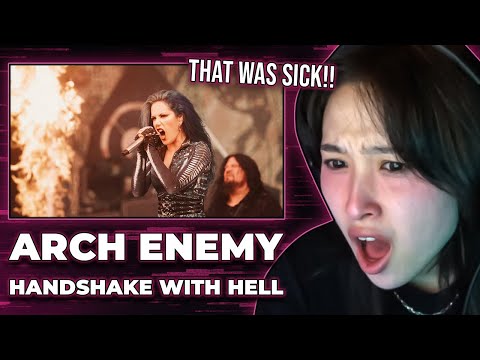 Japanese Girl Reacts To: ARCH ENEMY – Handshake With Hell