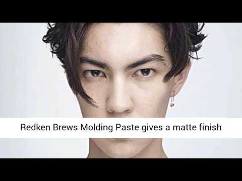Redken Brews Molding Paste for Men, High Hold, Natural...