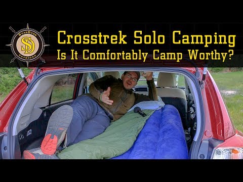 Subaru Crosstrek Solo Car Camping - Is It Comfortably Camp Worthy?