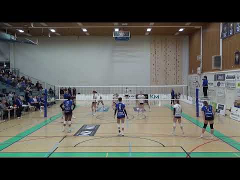 Kristina Božović, blue jersey #1, Oriveden Ponnistus vs LP Vampula