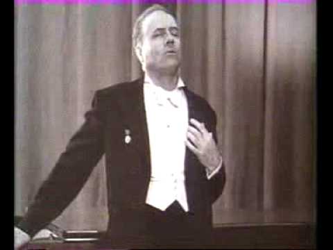 Ivan Kozlovsky sings Glinka Romance 1949